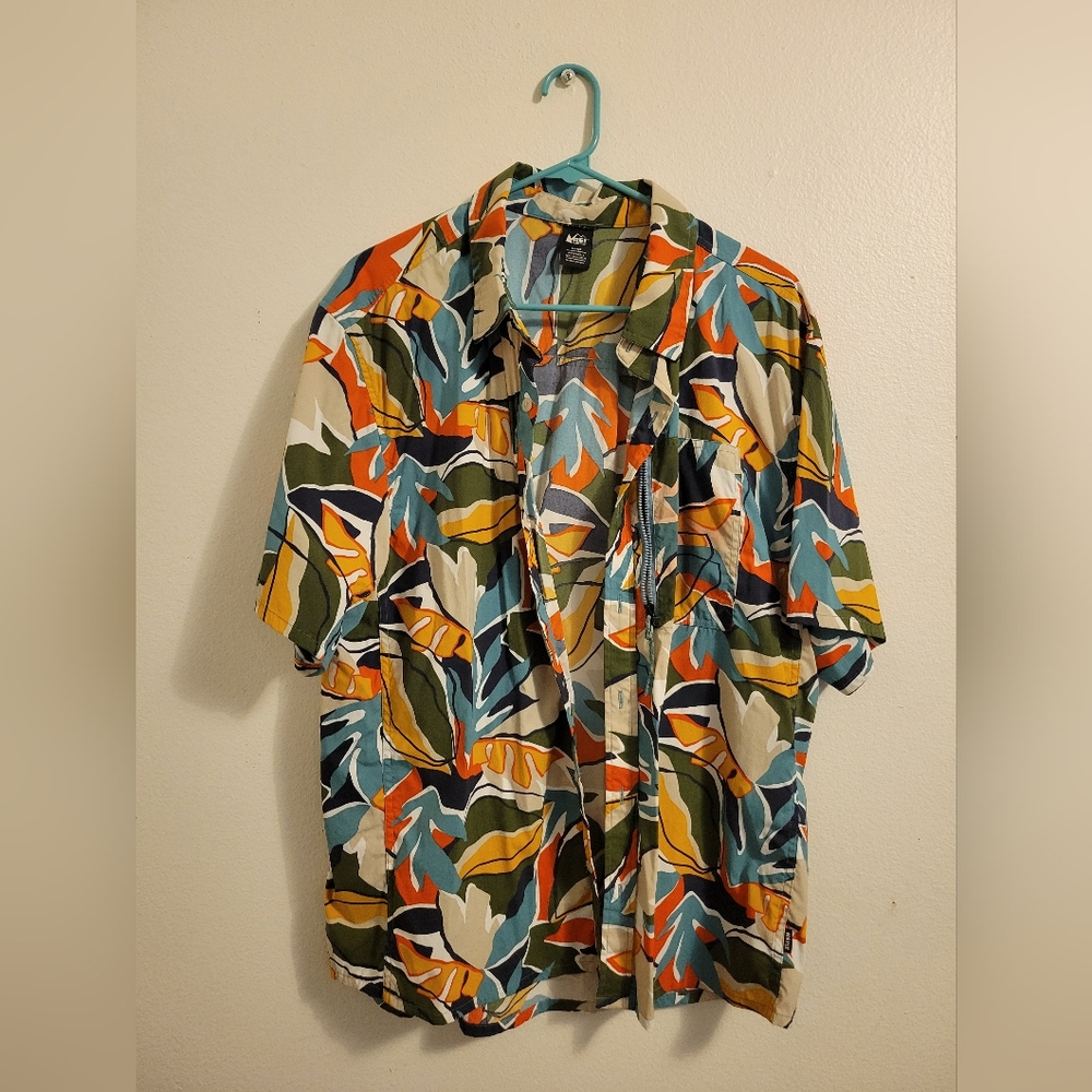 REI Trailmade hiking shirt, size L